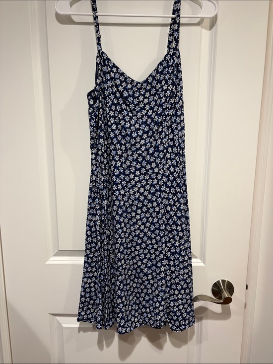 Old Navy Dresses & Skirts - Old Navy Navy Slip Dress with White Daisy Print